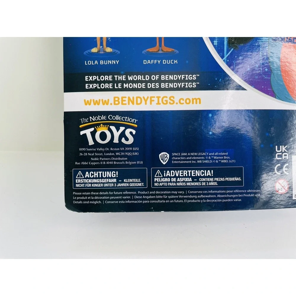 Space Jam: A New Legacy Daffy Duck BENDYFIGS 7 Inch Wal-Mart Exclusive‎ Figure